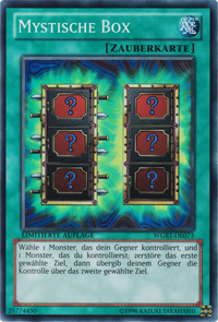 Mystische Box Yu-Gi-Oh! Karte WGRT-DE073 Super Rare
