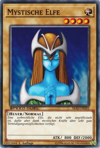 Mystische Elfe Yu-Gi-Oh! Karte SBAD-DE003 Common