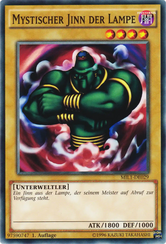 Mystischer Jinn der Lampe Yu-Gi-Oh! Karte MIL1-DE029 Common
