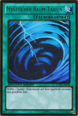 Yu-Gi-Oh! Gold Ghost Rare Karte Beispiel mit Ghost-Rare-Effekt und Gold-Finish