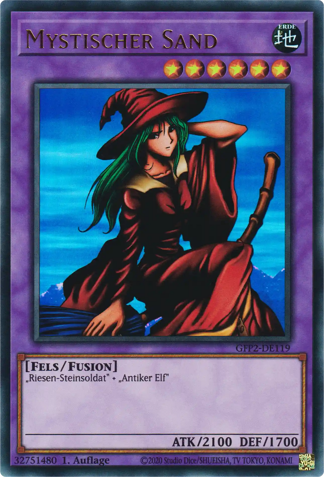 Mystischer Sand Yu-Gi-Oh! Karte GFP2-DE119 Ultra Rare