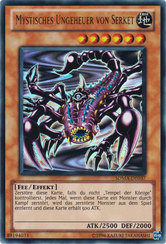 Mystisches Ungeheuer von Serket Yu-Gi-Oh! Karte SDMA-DE037 Ultra Rare