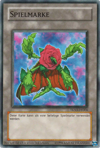 Nachwachsende Rose-Spielmarke Yu-Gi-Oh! Karte TKN3-DE004 Common