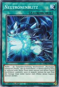 Neutronenblitz Yu-Gi-Oh! Karte LDS2-DE026 Common