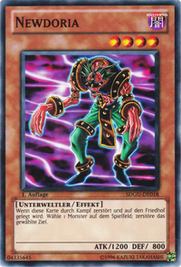 Newdoria Yu-Gi-Oh! Karte SDGU-DE018 Common