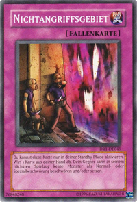 Nichtangriffsgebiet Yu-Gi-Oh! Karte DR1-DE049 Common