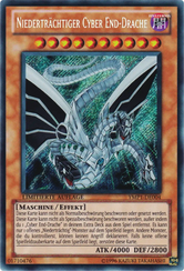 Niederträchtiger Cyber End-Drache Yu-Gi-Oh! Karte YMP1-DE004 Secret Rare