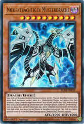 Niederträchtiger Musterdrache Yu-Gi-Oh! Karte BLAR-DE019 Ultra Rare