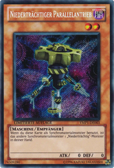 Niederträchtiger Parallelantrieb Yu-Gi-Oh! Karte YMP1-DE003 Secret Rare