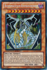 Niederträchtiger Regenbogendrache Yu-Gi-Oh! Karte YMP1-DE005 Secret Rare