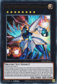 Nummer 38: Hoffnungsvorbote Drachentitanengalaxie Yu-Gi-Oh! Karte GFP2-DE143 Ultra Rare