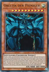 Obelisk der Peiniger Yu-Gi-Oh! Karte EGO1-DE001 Ultra Rare