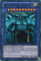 Obelisk der Peiniger Yu-Gi-Oh! Karte YGLD-DEG02 Ultra Rare
