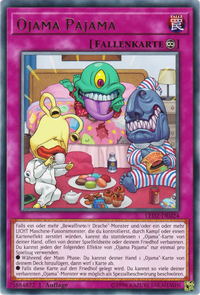 Ojama Pajama Yu-Gi-Oh! Karte LED2-DE024 Rare