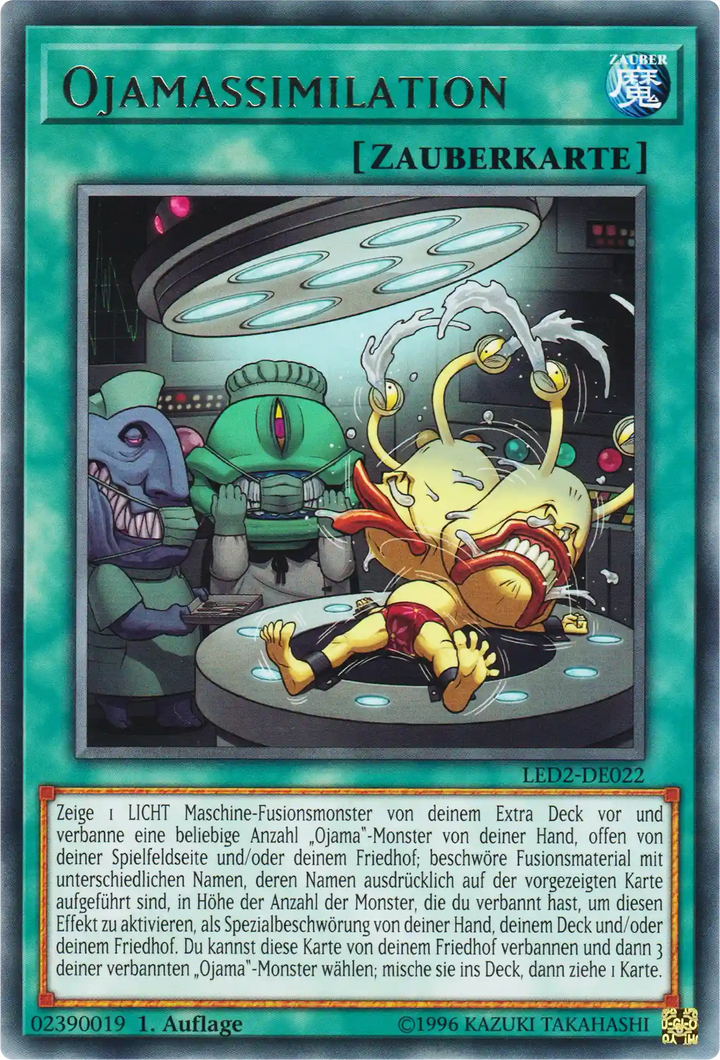 Ojamassimilation Yu-Gi-Oh! Karte LED2-DE022 Rare