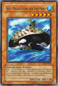 Orca-Megafestung der Finsternis Yu-Gi-Oh! Karte DR2-DE085 Rare