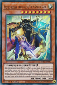 Orphestier der harmonische Stierkämpfer-Barde Yu-Gi-Oh! Karte PHHY-DE082 Ultra Rare