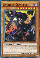 Overtex-Qoatlus Yu-Gi-Oh! Karte EXFO-DE036 Super Rare