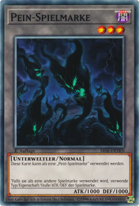 Pein-Spielmarke Yu-Gi-Oh! Karte SR06-DETKN Common