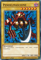 Pendelmaschine Yu-Gi-Oh! Karte MIL1-DE033 Common