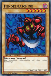 Pendelmaschine Yu-Gi-Oh! Karte SBSC-DE023 Common