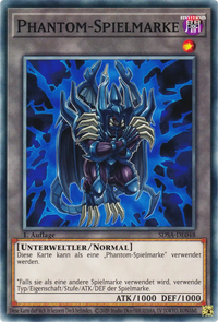 Phantom-Spielmarke Yu-Gi-Oh! Karte SDSA-DE048 Common