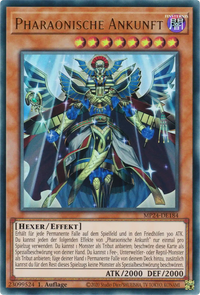 Pharaonische Ankunft Yu-Gi-Oh! Karte MP24-DE184 Ultra Rare