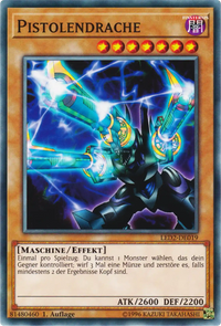 Pistolendrache Yu-Gi-Oh! Karte LED2-DE019 Common