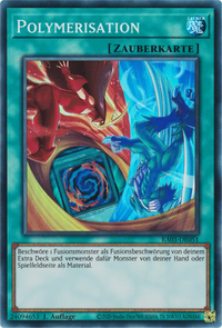 Polymerisation Yu-Gi-Oh! Karte RA03-DE051 Super Rare