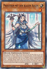Priesterin mit den blauen Augen Yu-Gi-Oh! Karte LDS2-DE007 Common