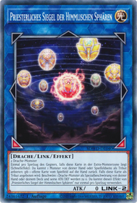 Priesterliches Siegel der Himmlischen Sphären Yu-Gi-Oh! Karte SDWD-DE040 Common