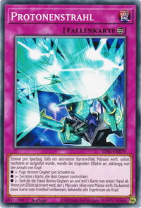Protonenstrahl Yu-Gi-Oh! Karte LDS1-DE079 Common
