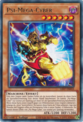 Psi-Mega-Cyber Yu-Gi-Oh! Karte LED7-DE033 Rare