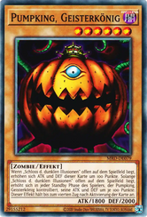 Pumpking, Geisterkönig Yu-Gi-Oh! Karte MRD-DE079 Common