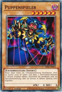 Puppenspieler Yu-Gi-Oh! Karte SDSA-DE014 Common
