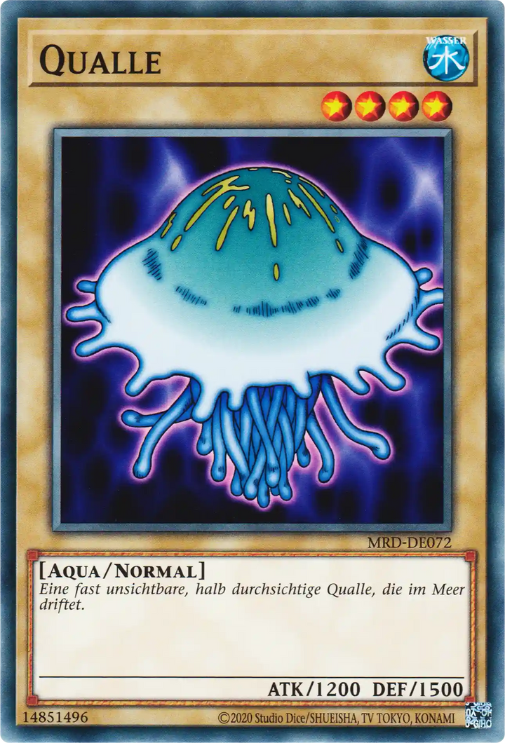 Qualle Yu-Gi-Oh! Karte MRD-DE072 Common