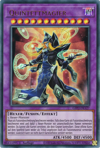 Quintettmagier Yu-Gi-Oh! Karte GFP2-DE127 Ultra Rare
