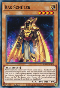 Ras Schüler Yu-Gi-Oh! Karte EGO1-DE015 Common
