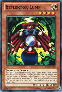 Reflektor-Lump Yu-Gi-Oh! Karte SDCR-DE016 Common