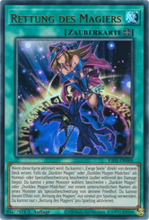 Rettung des Magiers Yu-Gi-Oh! Karte RA01-DE068 Ultra Rare