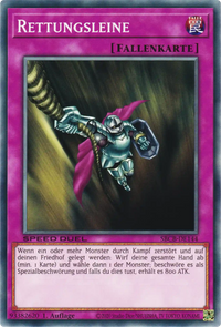 Rettungsleine Yu-Gi-Oh! Karte SBCB-DE144 Common