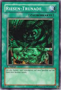 Riesen-Trunade Yu-Gi-Oh! Karte SD5-DE021 Common