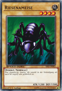 Riesenameise Yu-Gi-Oh! Karte SS03-DEB03 Common
