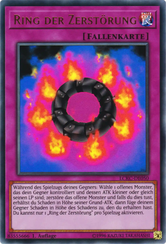 Ring der Zerstörung Yu-Gi-Oh! Karte LCKC-DE050 Ultra Rare