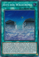 Ritt der Walküren Yu-Gi-Oh! Karte SHVA-DE006 Secret Rare