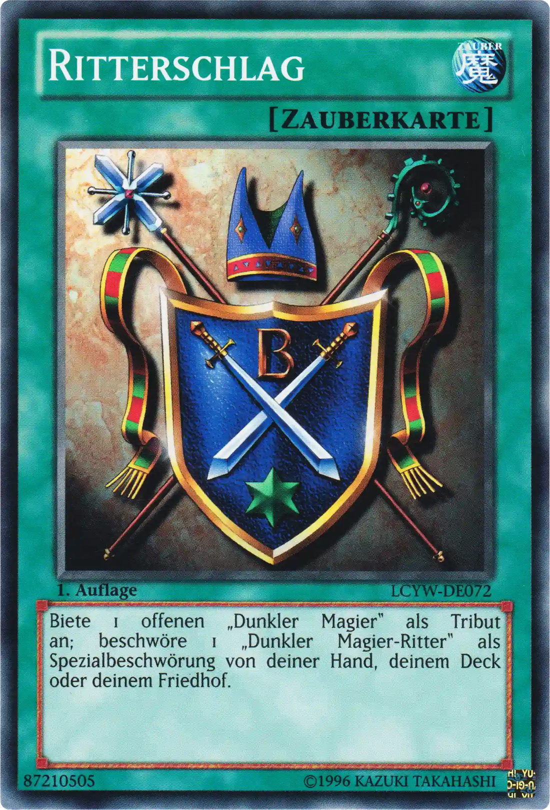 Ritterschlag Yu-Gi-Oh! Karte LCYW-DE072 Common