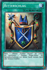 Ritterschlag Yu-Gi-Oh! Karte LCYW-DE072 Common