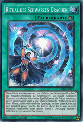 Ritual des Schwarzen Drachen Yu-Gi-Oh! Karte DRL2-DE019 Super Rare
