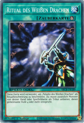 Ritual des Weißen Drachen Yu-Gi-Oh! Karte SBCB-DE189 Common