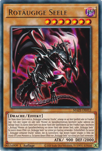 Rotäugige Seele Yu-Gi-Oh! Karte MAZE-DE012 Rare